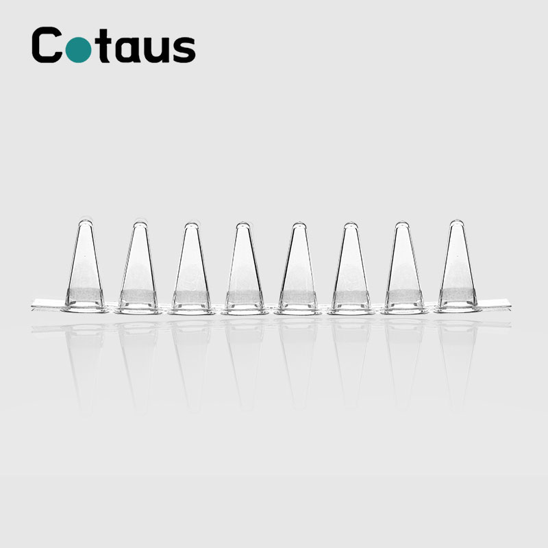 0.1ml Tiùban 8-Strip PCR follaiseach