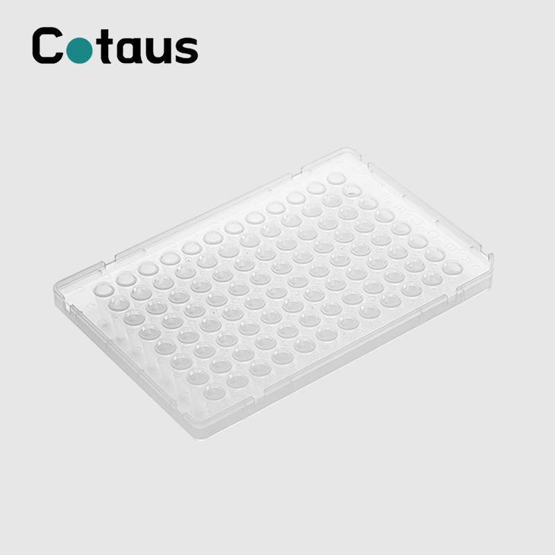 96 Uill 0.1ml Sgiort Geal Làn PCR Plate